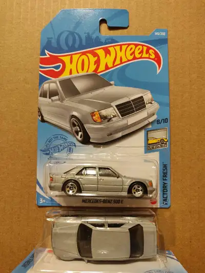 New Hot Wheels Mainline Mercedes Benz 500 E 1/64 diecast car $5 each
