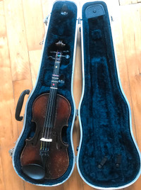 3/p4 Violin and hard side case for sale