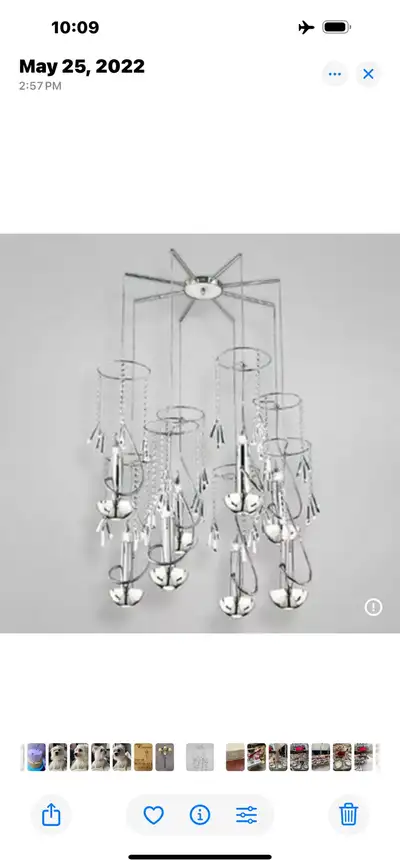chandelier/ neuf dans boîte/ brand new in box, View more