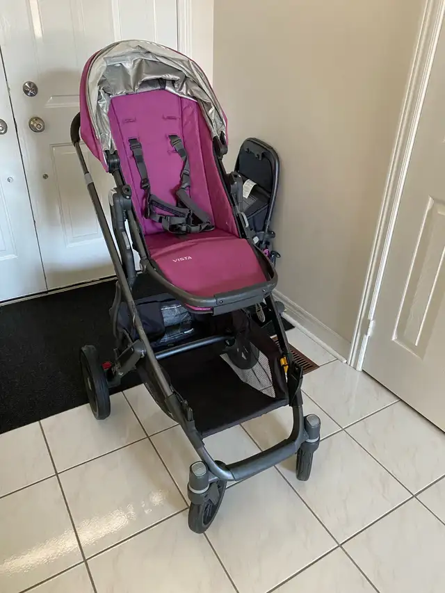 UPPAbaby Vista Stroller in Strollers, Carriers & Car Seats in Markham / York Region - Image 2