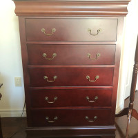 6-Tier Rustic Style Dresser | Rosewood | Moving Sale