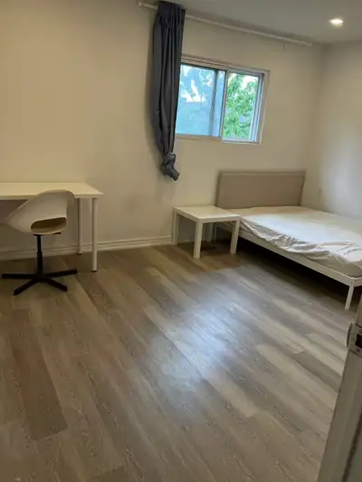 Bright Large Room with 1 parking spot at 2nd floor of house  @ M