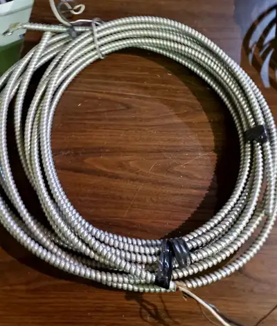 45ft Armoured Cable 14/2 Ready for install