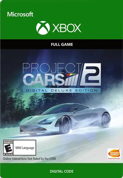 Project CARS 2 Deluxe Racing Game Digital Code Key Xbox, View more