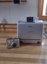 Canon A560 camera and printer 