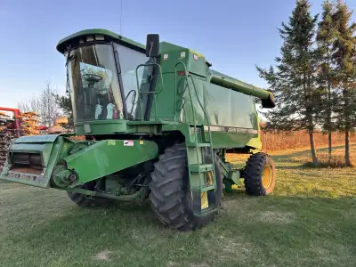 Up for sale is my John Deere 9500 combine, a reliable workhorse for the farm..This is a used combine...