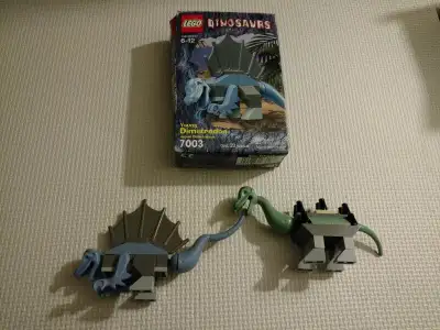 Vintage - Lego Dinosaurs 7003 and 7000 (plz read), View more