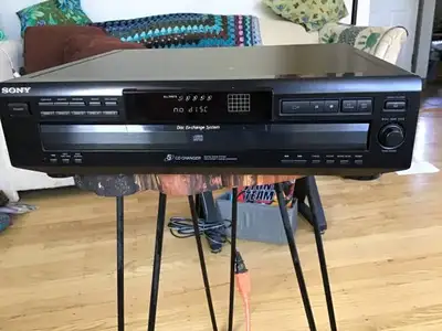Sony CDP-CE215. 5 disc player - $75, View more