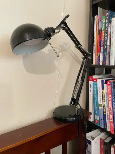 Adjustable Desk Lamp – Black – Great Condition, View more