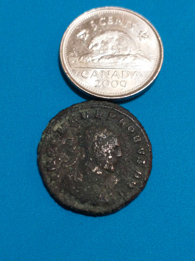 276-282 Emperor Probus Concordia Militum ancient Roman coin in Arts & Collectibles in City of Toronto - Image 2
