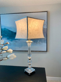 Lead Crystal table lamp for sale!!!