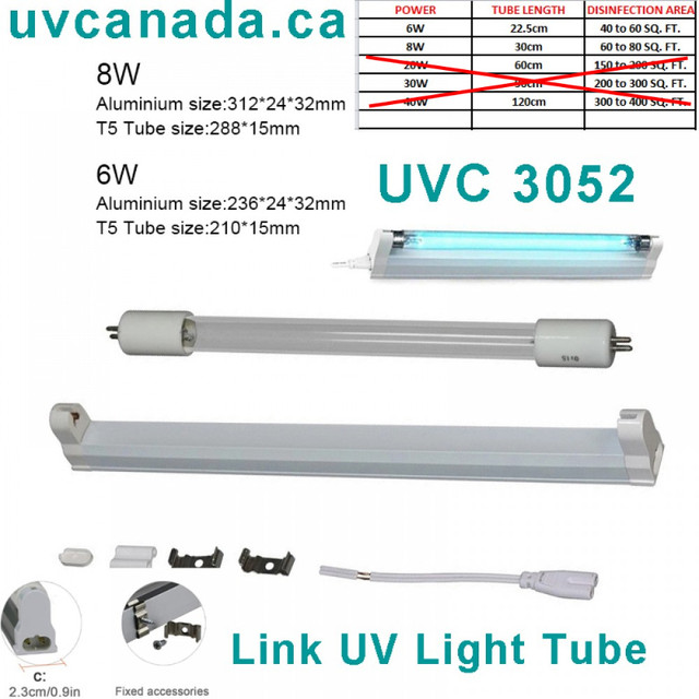 6W/8W T5 Multi Link UV-C Tube with Ozone in Hardware, Nails & Screws in Oakville / Halton Region - Image 2