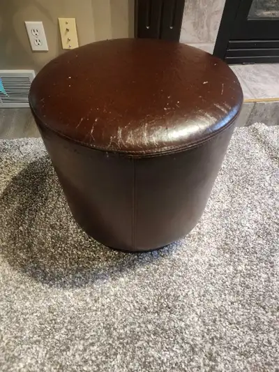 Brown Ottoman, View more