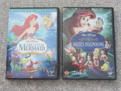 Disney's Little Mermaid and Ariel's Beginning on DVD, View more