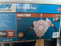  Piston hand pump for a fuel tank