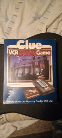 Clue mystery game board game