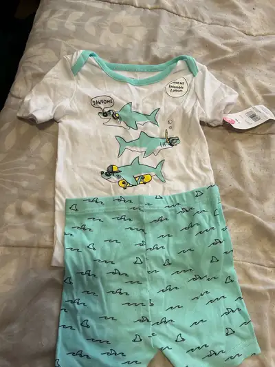 Brand new boys 12-18 month outfit shark, View more