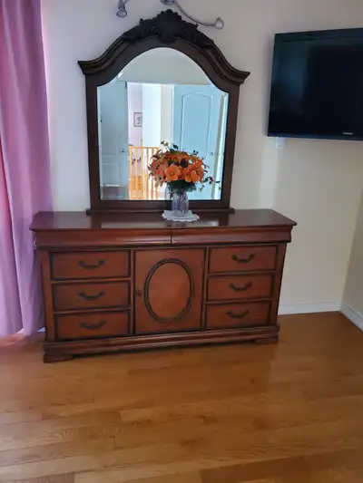 Dresser With Mirror., View more