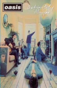 Oasis - "Definitely Maybe" Original 1994 Cassette