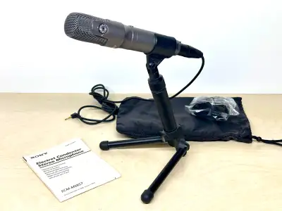 Sony Electret Condenser Stereo Microphone ECM-MS957, View more