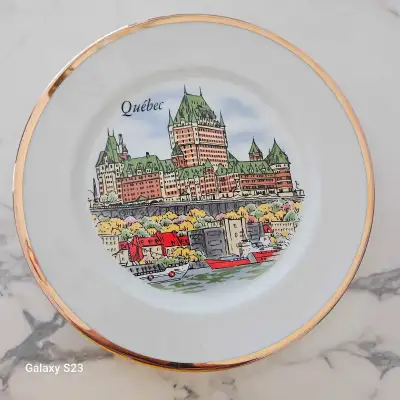 Assiette décorative du Québec / Quebec Decorative Plate, View more