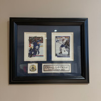 Doug Gilmour Toronto Maple Leafs 2 Card Hockey Memorabilia