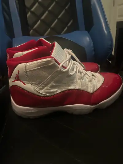 (size 11 men’s ) Jordan 11s cherry  (brand new) , View more