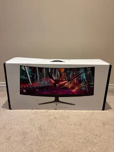 Alienware AW3423DW QD-OLED 34” Curved G-Sync Monitor, View more