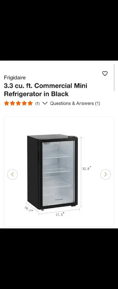 COMMERCIAL FRIDGE SALEFrigidaire Commercial Glass Door Display , View more