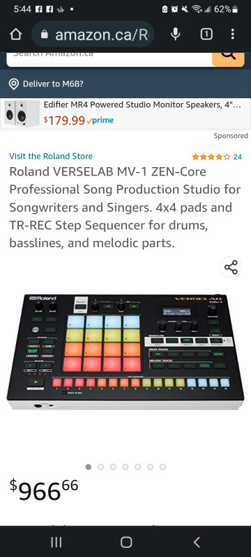 Roland mk1 verselab for sale  