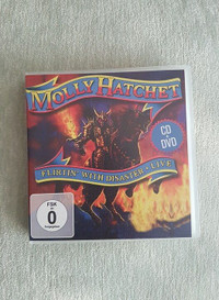 MOLLY HATCHET  FLIRTIN WITH DISASTER LIVE CD DVD SET NEW