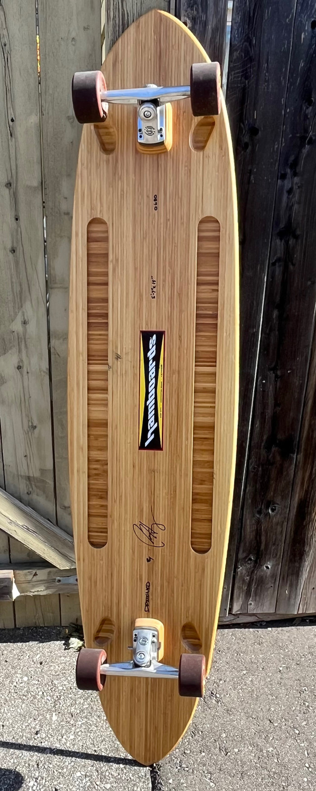 Hamboard longboard  in Skateboard in Markham / York Region - Image 2