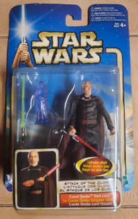 Star Wars Attack of the Clones Count Dooku Dark Lord 2002