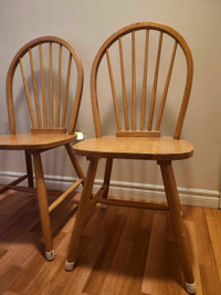 Two table chairs 