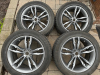 Selling BMW X5 Winter Rims and Tires 19 Inch 5x112m 
