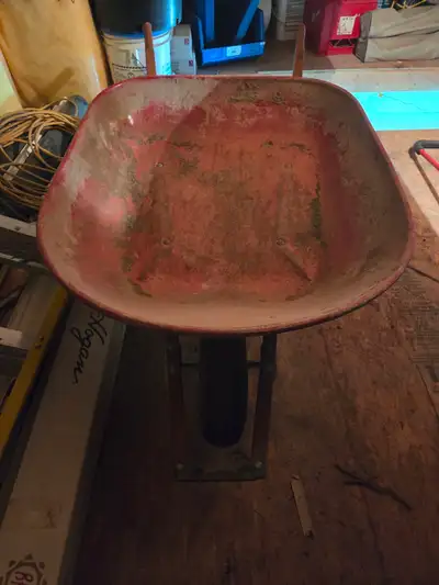 wheelbarrow, used but in great shape, View more