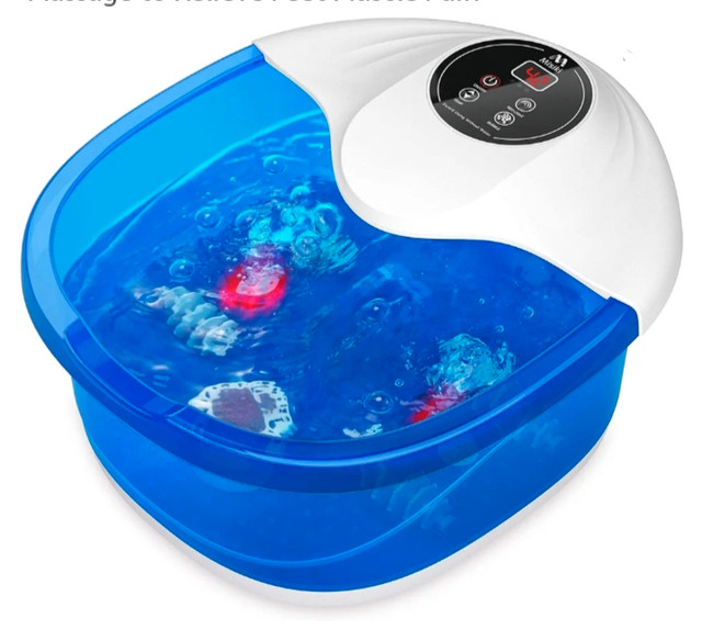 Foot Bath Massager with Heat 5 in 1 in Health & Special Needs in Kitchener / Waterloo - Image 2