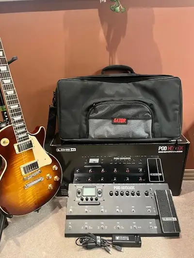 LINE 6 POD HD500X  GUITAR MULTI- EFFECTS PROCESSOR, View more