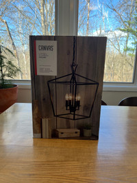 4 Light Chandelier, Canvas, Holden - $75 OBO.  