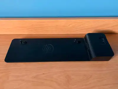 HP 2013 UltraSlim Docking Station with 65W AC Adapter, View more
