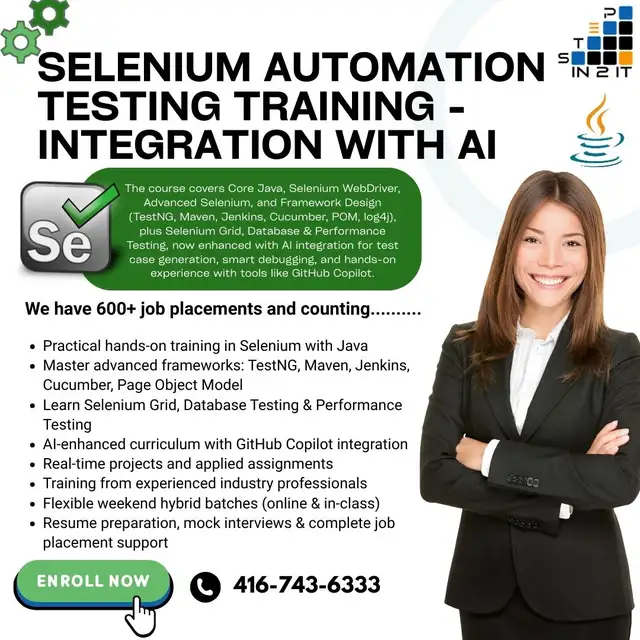 QA Automation Training (Selenium with Java) – AI Integrated415733748419809280