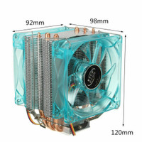 New Processor Cooler CPU Heat Sink for 130w Intel /125w Amd Sock