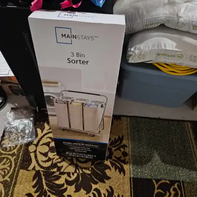 Mainstays 3 Bin Laundry Sorter, View more