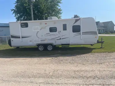 2010 KZ spree 240bhs. Great family trailer, sleeps 7, 3 long bunks in the back. The unique layout, t...