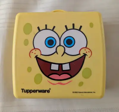 SpongeBob Tupperware Sandwich Container, View more