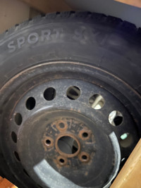 Four winter tires for sale 
