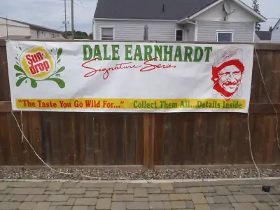 Dale Earnhardt Sr  Banner, Bottles,Case, Book,, View more