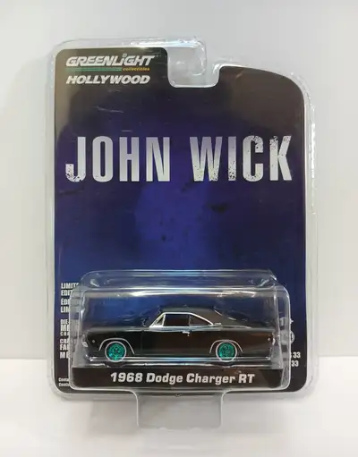 *Greenlight Chase* 1968 Dodge Charger RT 2021 Greenlight Collectibles Hollywood - Series 33 1:64 Sca...