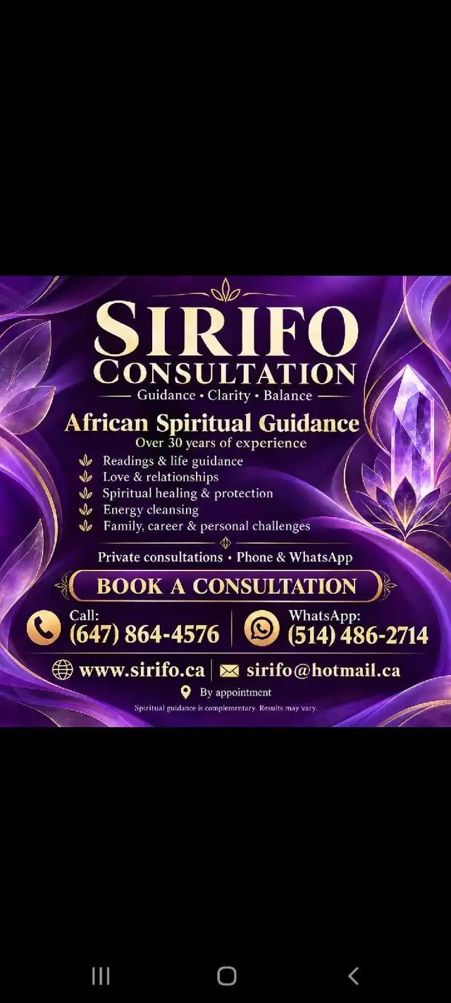 Sirifo African medium psychic healer 