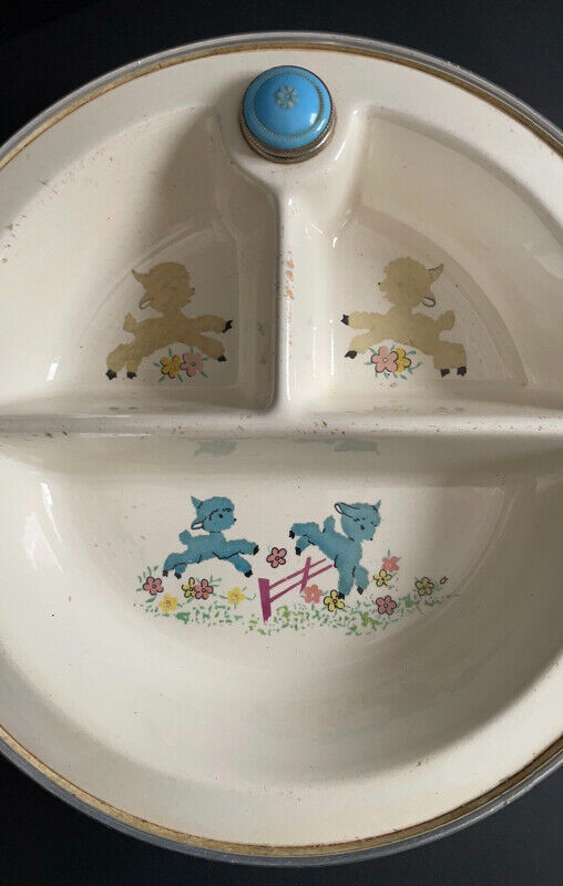 VINTAGE INFANT FEEDING DISH BOWL MAJESTIC USA Collectibles in Arts & Collectibles in North Bay - Image 2